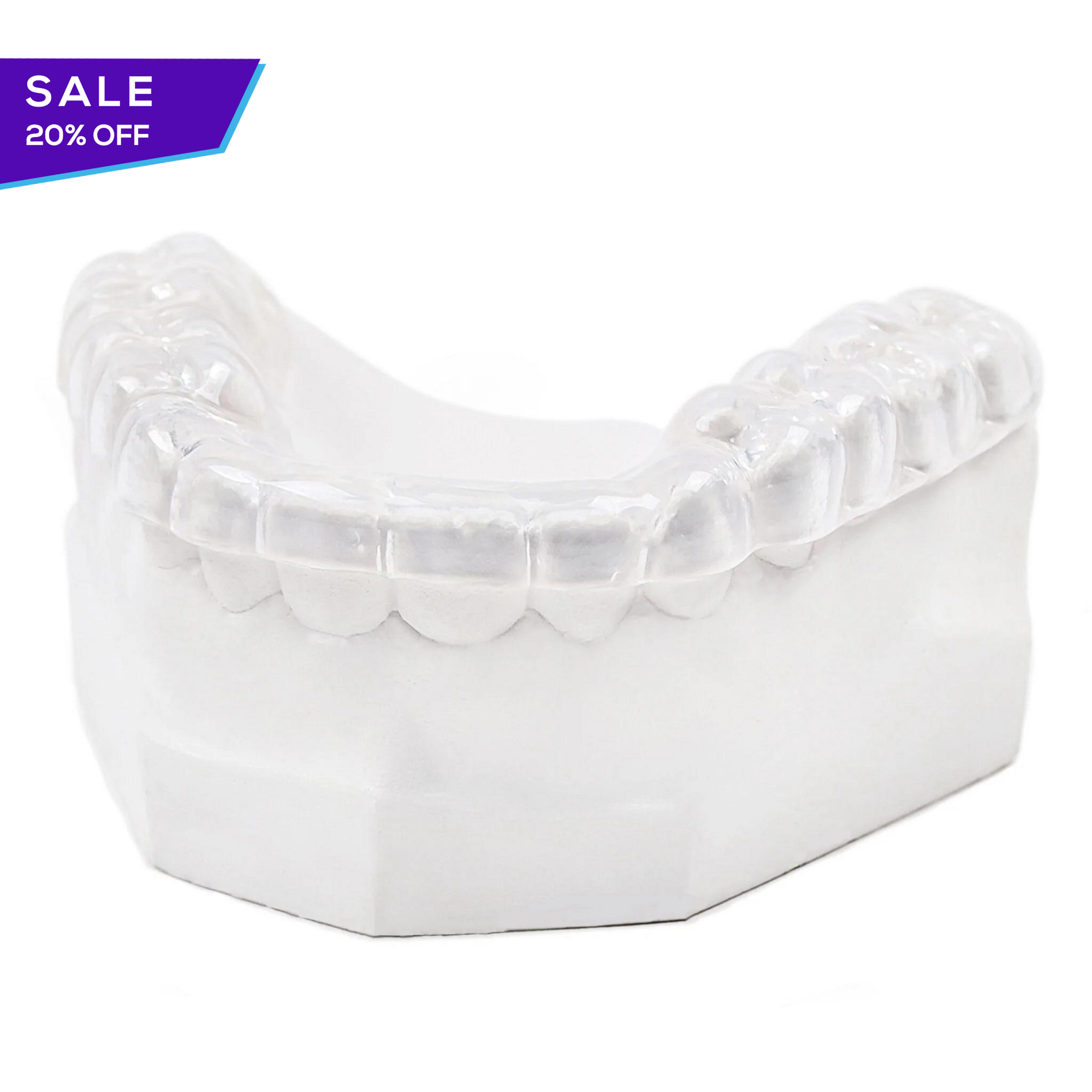 The Hybrid Night Guard - for moderate to heavy teeth grinding and clenching