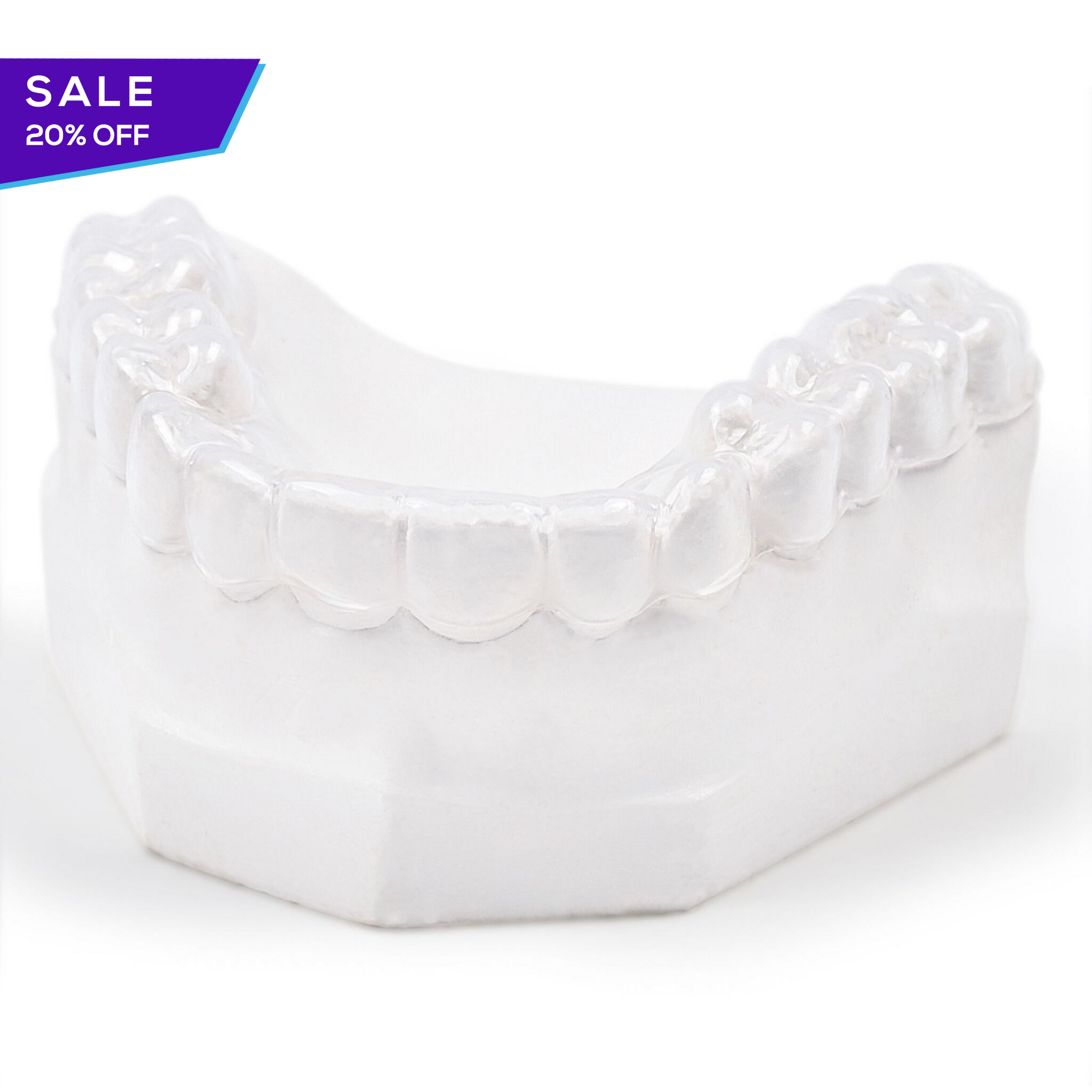 The Retainer - for teeth retention and teeth grinding