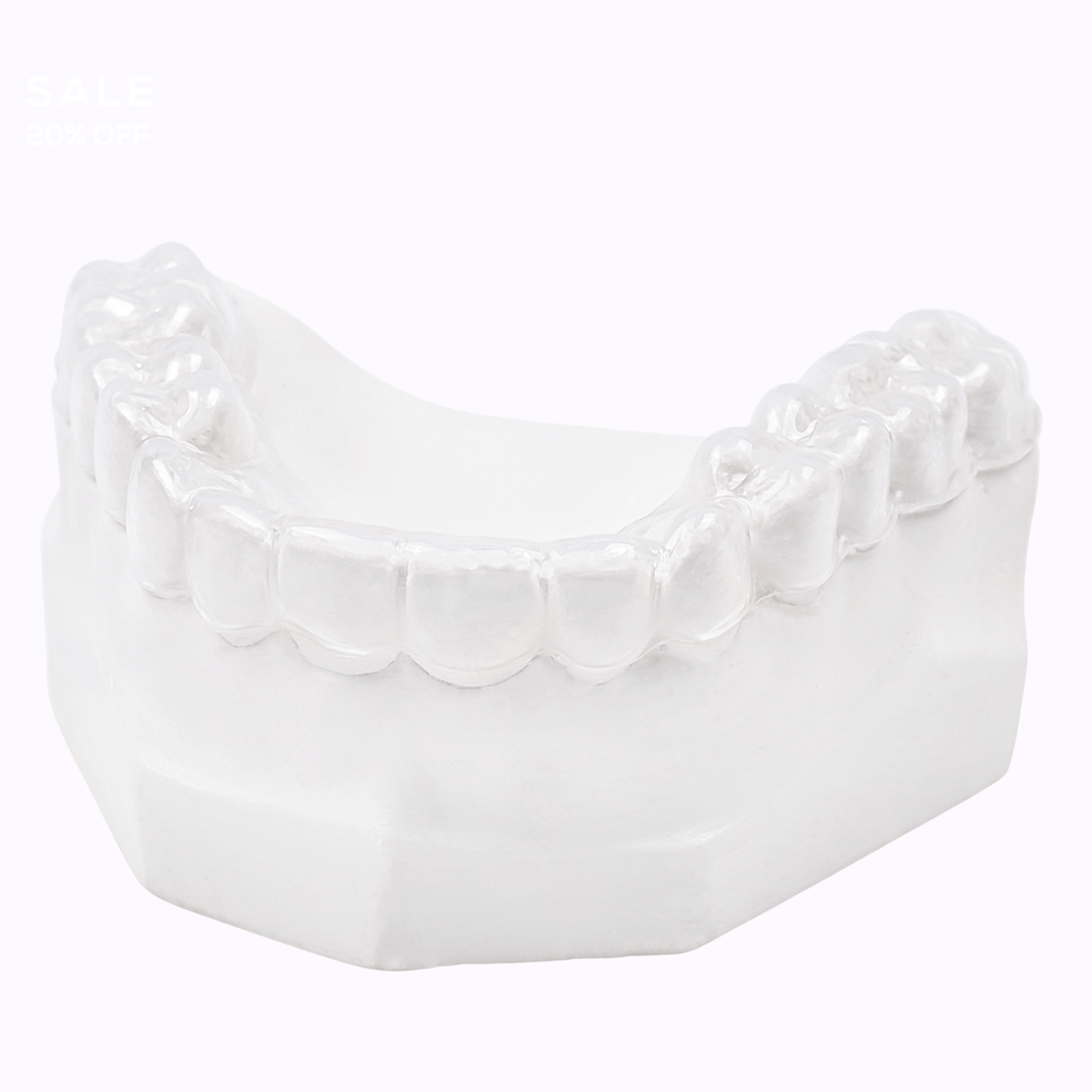 The Daytime Ultra Thin Night Guard - for daytime teeth grinding and clenching